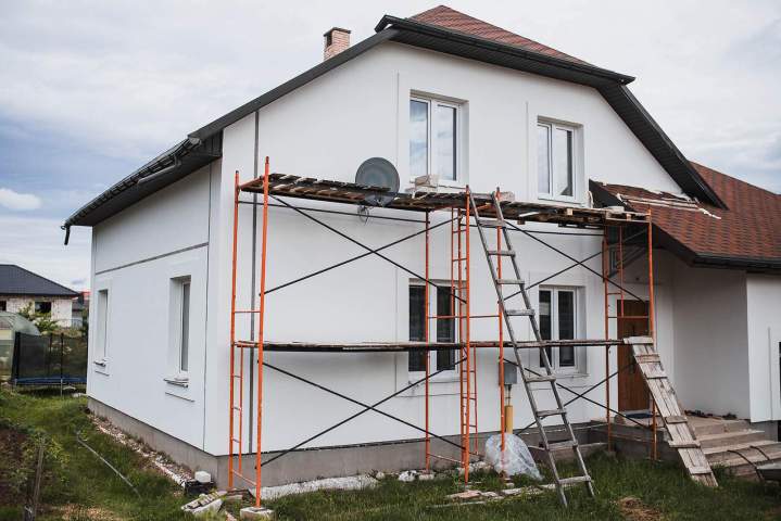 Rénovation façade Craponne